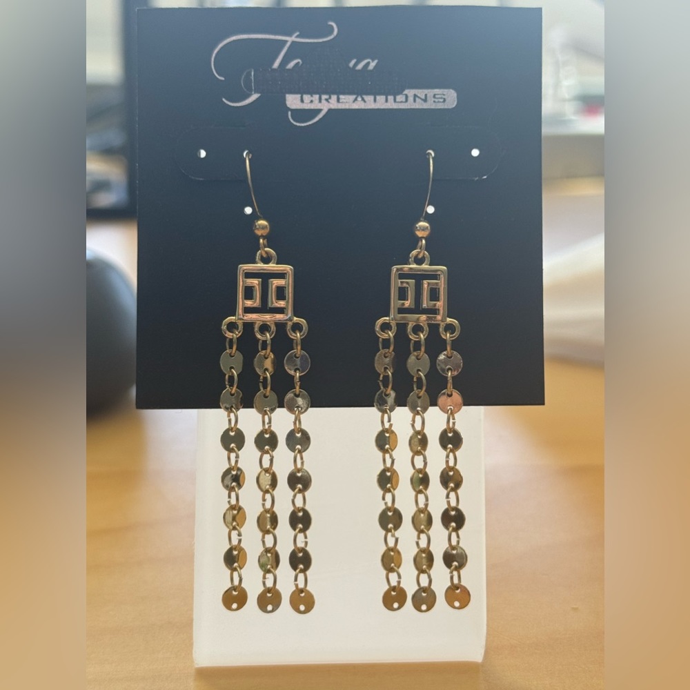High-End Department Store Designer One of Kind Statement Earrings